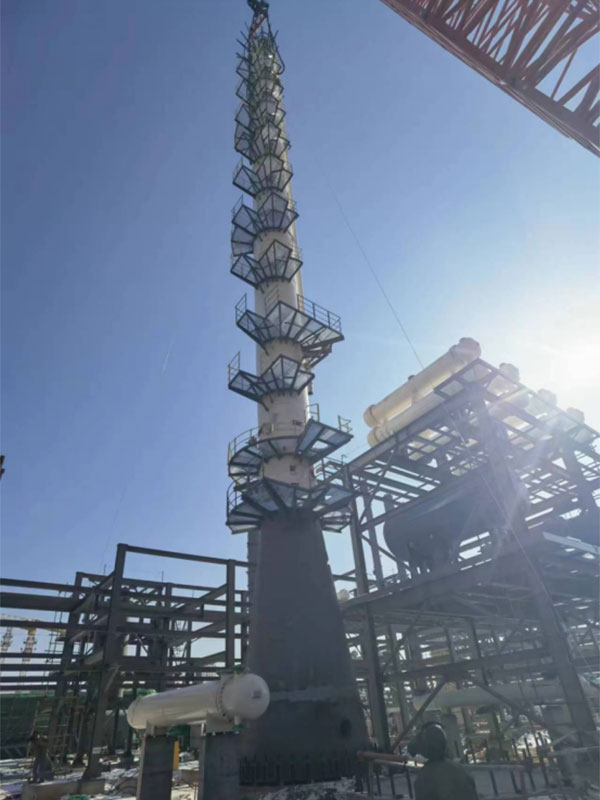 Steel structure pipe gallery