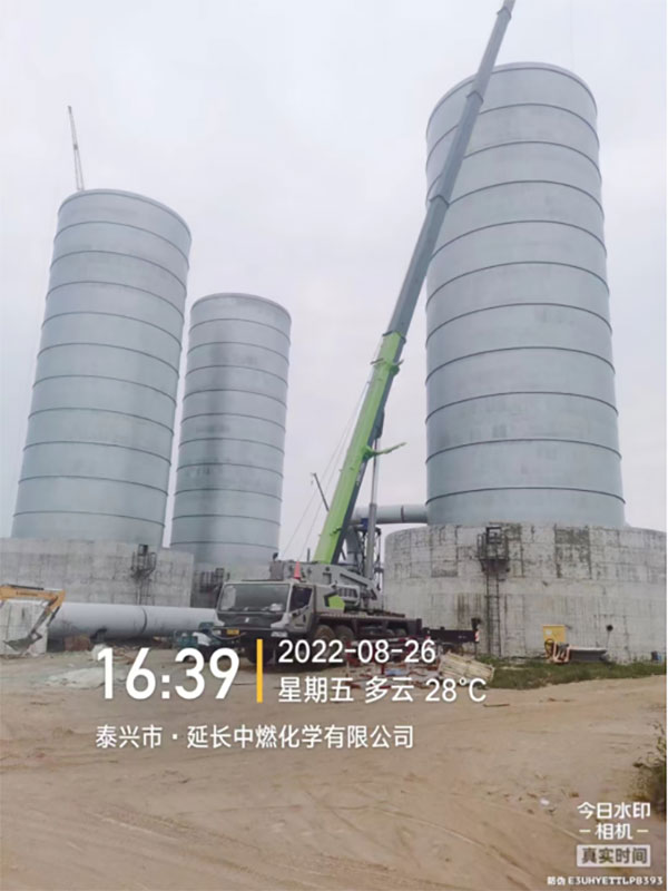 Steel structure pipe gallery