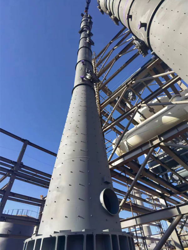 Steel structure pipe gallery