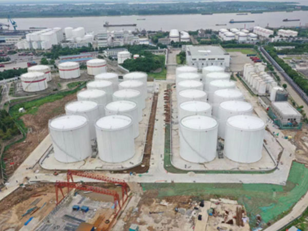 Steel structure pipe gallery
