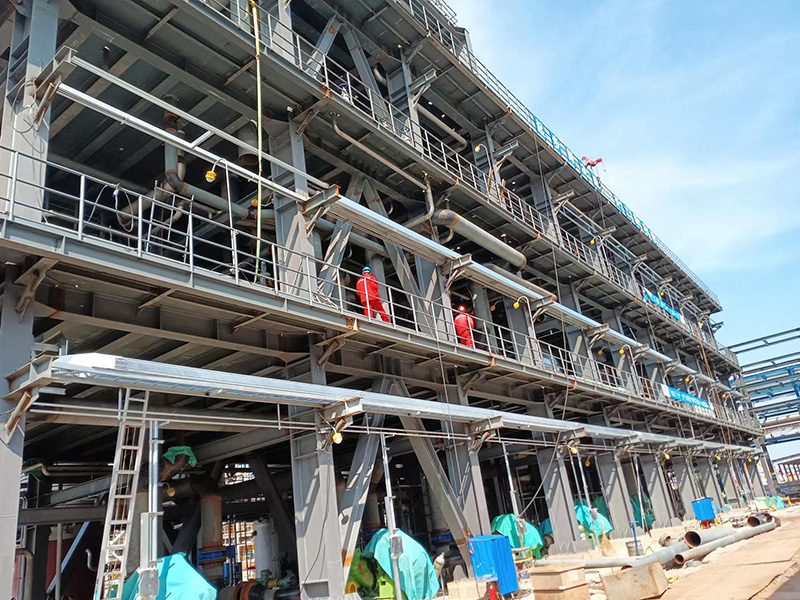 Jiangsu Sipai Lithium Battery Installation Project Steel Structure Project and Process Pipeline Project