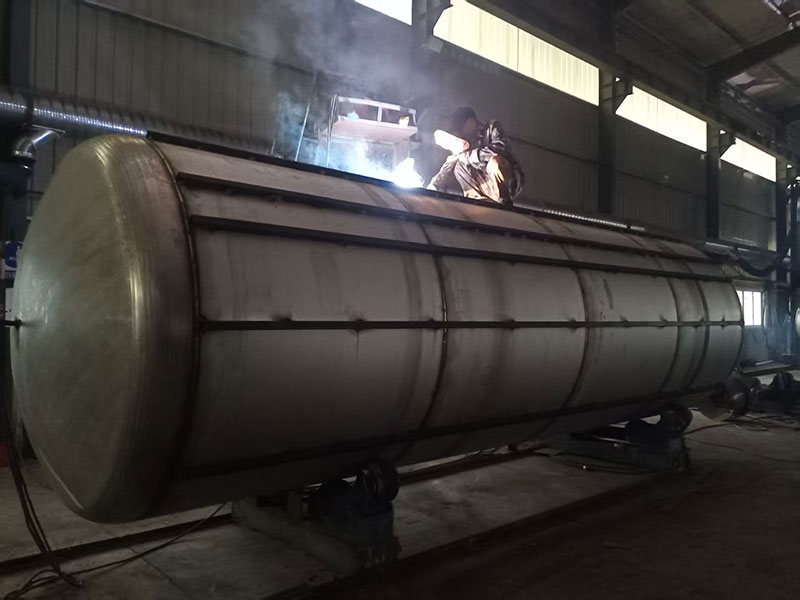 SS Double-layer Steel Horizontal Storage Tank  